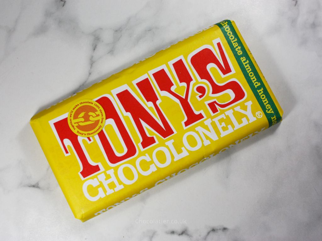 Tony's Chocolonely Almond & Honey Nougat Milk Chocolate Review